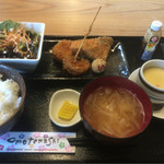 てん - フライ盛り定食 ¥670