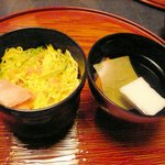 旬菜 たちばな - ちらし寿司とお吸い物