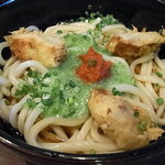 金比羅 - 2010/7月：冷やしおくらうどん（788円）