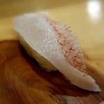 鮨処 むらかみ - ［2016/03］寿司⑤ 塩降りきんきの握り