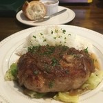 ラ　ブーシュリー　グートン - 豚ハンバーグランチ¥1000-