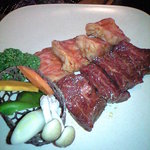 焼肉 こだわり - 上厚切りカルビとロース