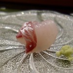 群来膳 - ［2016/03］酒肴⑥ 真鯛刺し(3日間熟成)
