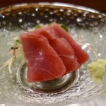 群来膳 - ［2016/03］酒肴⑦ 和歌山産まぐろ さしがきれい