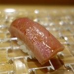 群来膳 - ［2016/03］寿司② 和歌山産まぐろ漬けの握り(10日間熟成)