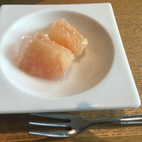 駒形前川 新丸ビル店 - 鰻丼についてくるデザート