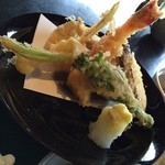 千世倭樓 潮の音 - 天麩羅盛り