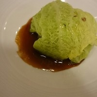ラ・フェット ひらまつ - 名物フォアグラのキャベツ包み