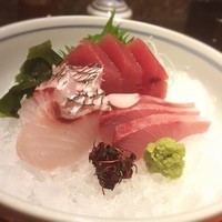 旬粋亭 - 刺身三点盛り