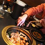 Yakinikuhommamon - お肉を焼いてます(2016.03.27)