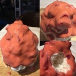 ブン ブン ブラウ カフェ ウィズ ビーハイヴ - イチゴエスプーマソース Sサイズ 700円