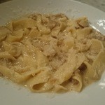 TRATTORIA AL SODO  - 芳醇な香りにクラクラ、ポルチーニ茸のクリームソースタリアテッレ