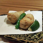 緑水亭 - 揚物（夕食）