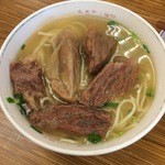 永康牛肉麺 - ②清燉牛肉麺200NT＄