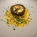 トラットリア フラテッリ ガッルーラ - 椎茸ブラザーズのしいたけとからすみ！