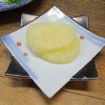 独酌　三四郎 - サービスの漬物