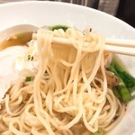 麺屋 奥右衛門 - 鶏塩麺リフト