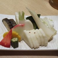 里葉亭 - 漬け物盛り合わせ