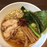 麺屋　奥右衛門 - 丸鶏スープ醤油麺