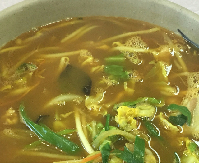 茨城の古河の街おこしグルメ七福カレーめん 茨城県古河市下大野 By さすらいの旅人 全国各地孤独のグルメ 中華 明楽 古河 ラーメン 食べログ