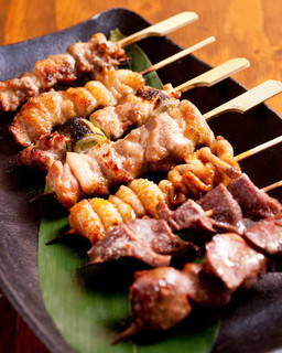 Sumibiyaki Tori Ikebukuro Nagomiya - 串焼盛り合わせ