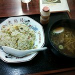 光陽楼 - 全チャーハン＋半ラーメン　￥７００