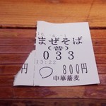 中華蕎麦 春馬 - 28年4月