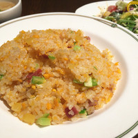 中国飯店 紫玉蘭 - 叉焼と栗のココナッツ風味炒飯（1,150円）