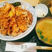 一心 金子 - 江戸の天どん   ￥1250     みそ汁   ￥120