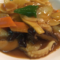 神楽坂 龍公亭 - 八宝菜のカレー味です