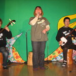 ライブハウス山唄 - 演奏だけでなく、津軽の民謡も聴かせてくれました