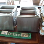 アロハテーブル - スープもフリーに入っている