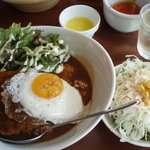 アロハテーブル - ハンバーグロコモコセット