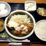 千年の宴 - チキン南蛮定食500円