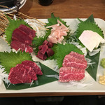 Nikuzushi - 「肉刺し盛り」1380円