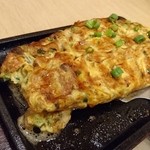 もんじゃ焼 お好み焼 七福 - あなご入り玉子焼き