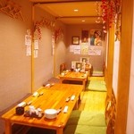 もも鐵 えん - 掘り炬燵をつなげて20名様の団体様もどうぞ！