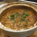 漁火 - 鍋の〆は
      雑炊❗️