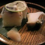 斗々屋 - 煮アワビとかますの寿司