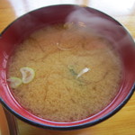 ポプラ亭 - 2016/3 お味噌汁　わかめと豆腐入り