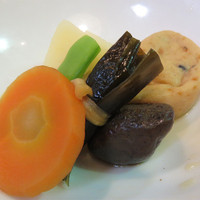 博多料亭 稚加榮 - 炊き合わせ。
                      