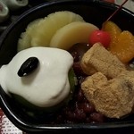 太郎茶屋鎌倉 - 抹茶クリームあんみつ