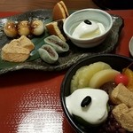 太郎茶屋鎌倉 相模原店 - 乱舞、抹茶クリームあんみつ