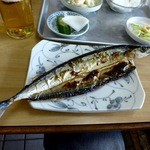 南口食堂 - 秋刀魚の開き