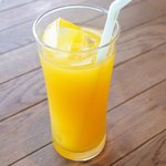 Desa Rita - 牛たんシチュー 1000円 のオレンジジュース