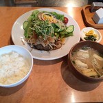 Grill Plancha - 徳島すだちポン酢と大根おろしのハンバーグ（900円）_2016年3月