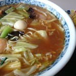 城門 - ミックスラーメンとハーフチャーハンセット1180円