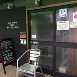 オールド スクール 中華そば ミヤ デ ラ ソウル - 入口