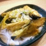 ゆたか - 揚げ茄子　塩と中国山椒で