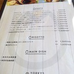 ヨーキーズブランチ - メニュー_2016年3月